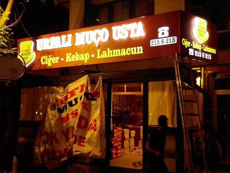 pleksi kutu harf tabela